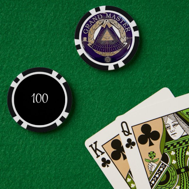 GrandMaster Poker Chips (Poker Table (Double))