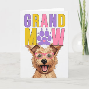 GrandMAW Berger Picard GrandDOG Grandparents Day Holiday Card