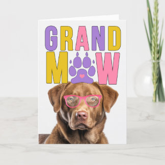 GrandMAW Chesapeake Bay Funny Grandparents Day Holiday Card