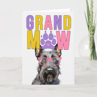 GrandMAW Scottie GrandDOG Grandparents Day Holiday Card