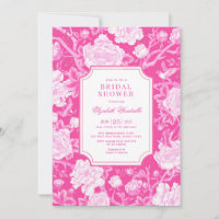 Grandmillenial Chinoiserie Floral Bridal Shower
