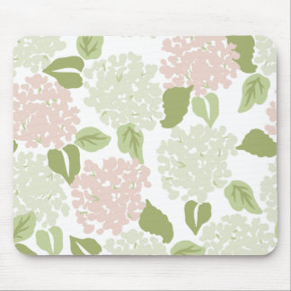 Grandmillenial hydrangea floral preppy pretty mouse pad