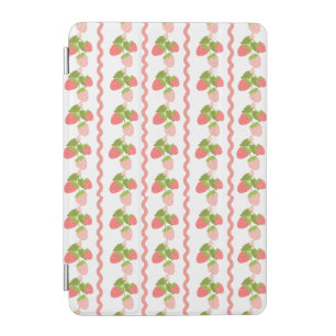 Grandmillenial strawberry pink sweet trendy iPad mini cover