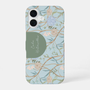 Grandmillennial Chinoiserie Customizable iPhone 16 Case