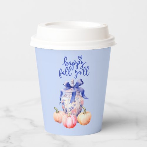 Grandmillennial Chinoiserie Ginger Jar  Paper Cups