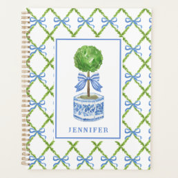 Grandmillennial Chinoiserie Topiary | Personalized Planner