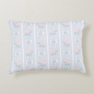 Grandmillennial Floral Decorative Pillow