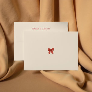 Grandmillennial Holiday Envelope Return Address