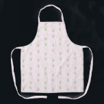 Grandmillennial Preppy Pink Bows Floral  Apron<br><div class="desc">Grandmillennial Preppy Pink Bows Floral Apron!</div>