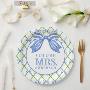 Grandmillennial Topiary Future Mrs Paper Plates
