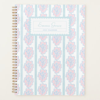 Grandmillennial Trellis Floral Planner