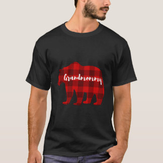 Grandmommy Bear Clothing Gifts Grandparent Family T-Shirt