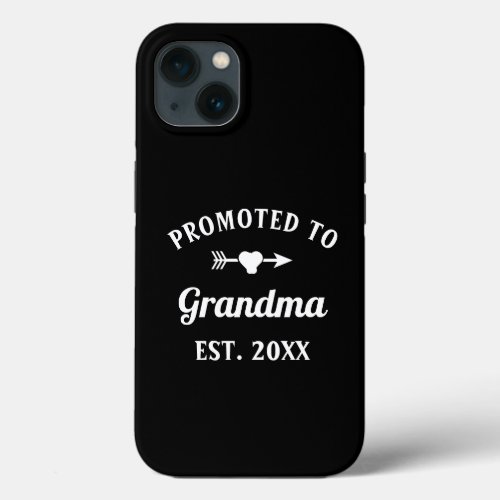 Grandmother Abuela Nonna Nanna Promoted To Grandma iPhone 13 Case