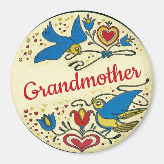 Grandmother, add edit text, magnet