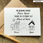 Grandmother and Grand Daughter Love Birthday Card<br><div class="desc">This is a Long Distance Love Birthday Card for Grandmother and Grand Daughter. with Customizable Quote and name on front and back. Best Digital Download Birthday Card for Grandmother and Daughter.</div>