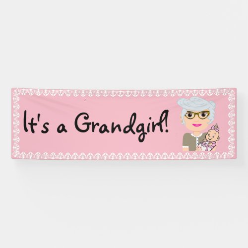 Grandmother Baby Shower Banner