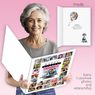 Grandmother Big Happy Birthday Card
