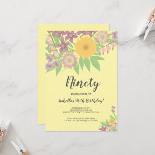 Grandmother Birthday Event Invitation