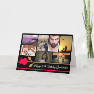 Grandmother Birthday Personalized Photo Card