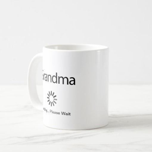 Grandmother Coffee Mug Funny Grandma Mug Zazzle 