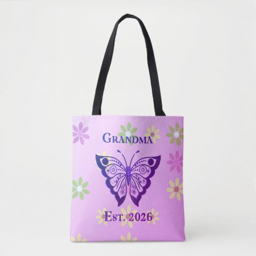 Grandmother Est. 2026 New Lower Price Tote Bag