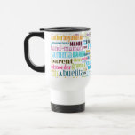 Grandmother In Many Languages Drink Mug at Zazzle