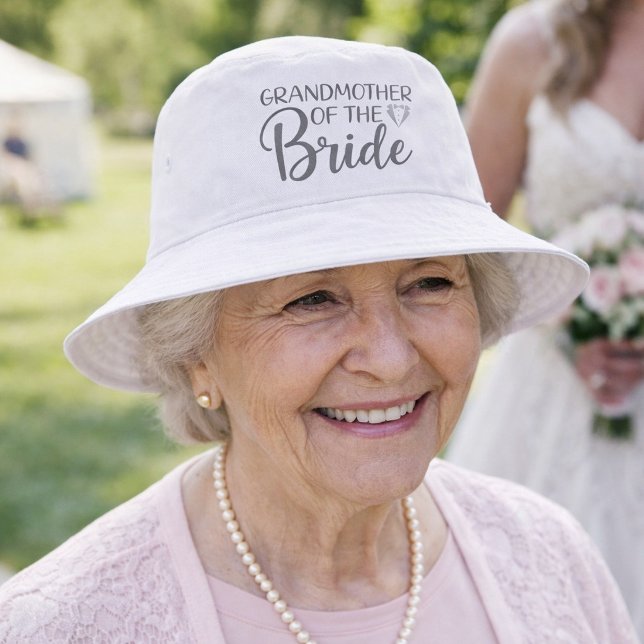 Grandmother of the Bride Bucket Hat (Creator Uploaded)
