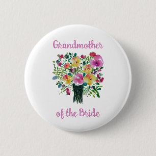 Grandmother of the bride button