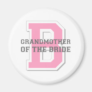 Grandmother of the Bride Cheer Magnet