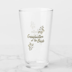 Grandmother of the Bride Glass