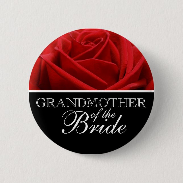 Grandmother Of The Bride Wedding Pins (Front)