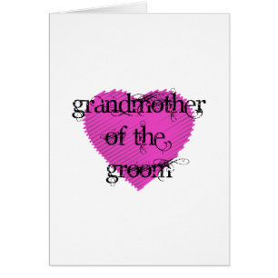 Grandmother of the Groom Cards