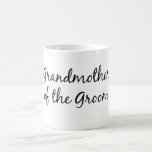 Grandmother Of The Groom Mug at Zazzle