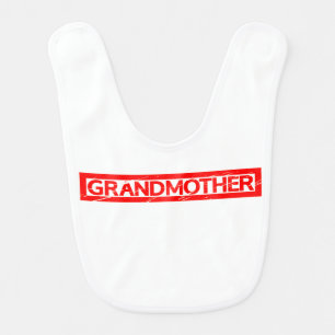 Grandmother Stamp Baby Bib