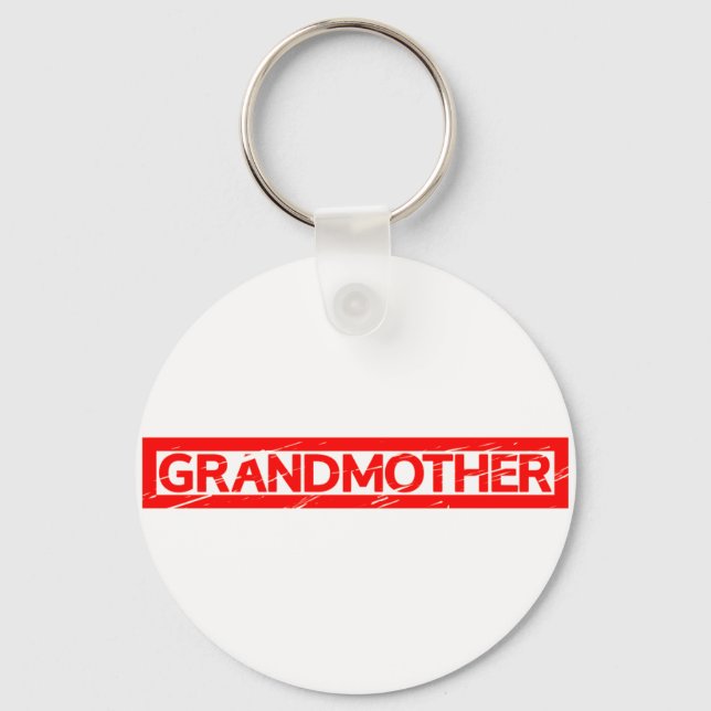 Grandmother Stamp Keychain (Front)