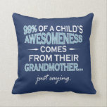 GRANDMOTHER THROW PILLOW<br><div class="desc">Not sold in stores</div>