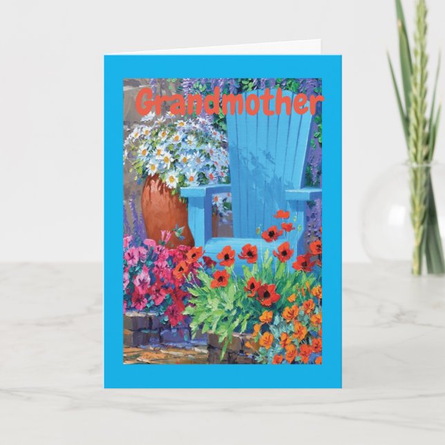 **GRANDMOTHER** YOU ARE "LOVED" HAPPY BIRTHDAY CARD (Front)