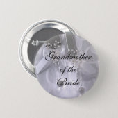 Grandmotherof theBride Pinback Button (Front & Back)