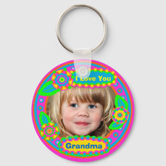Grandmother's Mother's Day Custom Keychain