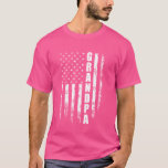 Grandpa American Flag 4th of July Vintage Christma T-Shirt<br><div class="desc">Grandpa American Flag 4th of July Vintage Christmas Xmas</div>