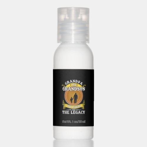 Grandpa And Grandson The Legend And The Legacy Hand Lotion