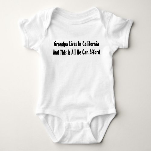 Grandpa baby baby bodysuit