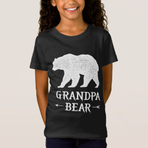 Grandpa Bear funny father's day family design for T-Shirt