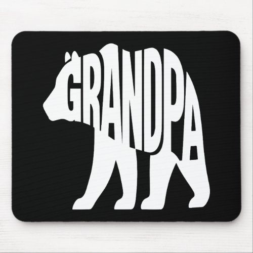 Grandpa Bear Mouse Pad