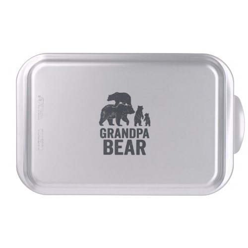 Grandpa Bear Vintage Engraving Family Bear Shirt D Cake Pan