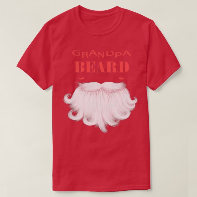 Grandpa Beard Classic TShirt (Design Front)