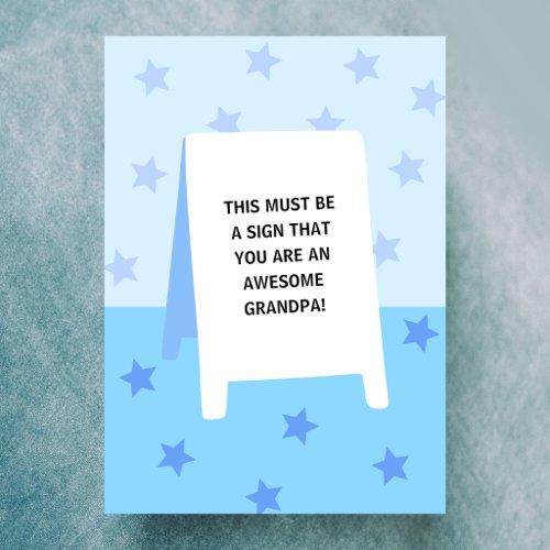 Grandpa Birthday Card