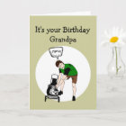 Grandpa Birthday Funny Lawnmower Insult