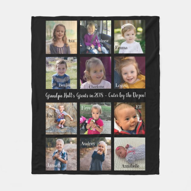 Grandpa Blanket, add photos! (Front)