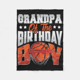 Grandpa Bysketbyll Birthday Boy Family Byller B-da Fleece Blanket